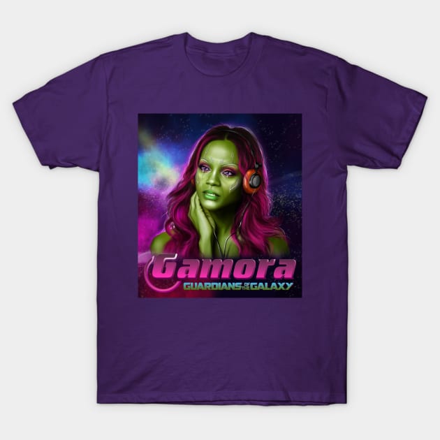 Gamora T-Shirt by mayyaflowers